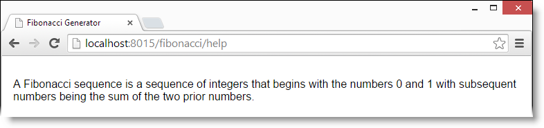 Quick Start Example Page